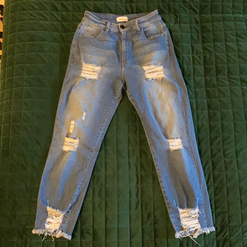 FitJeans x Hanna Oberg mom jeans size S; discontinued/sold out